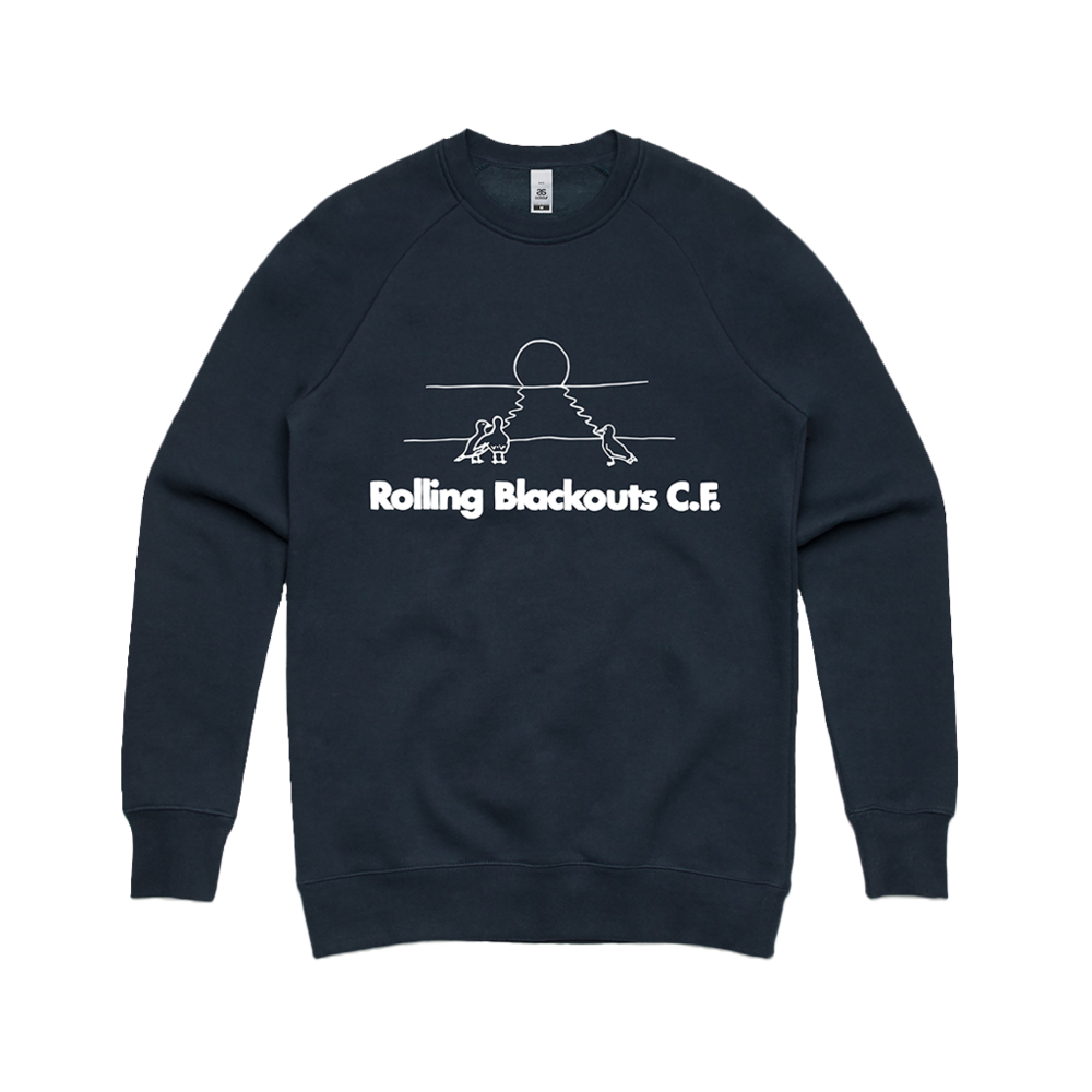 Gulls On The Beach Crewneck UK