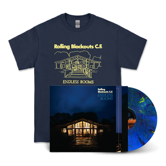 Endless Rooms - Blue Vinyl + Tee UK